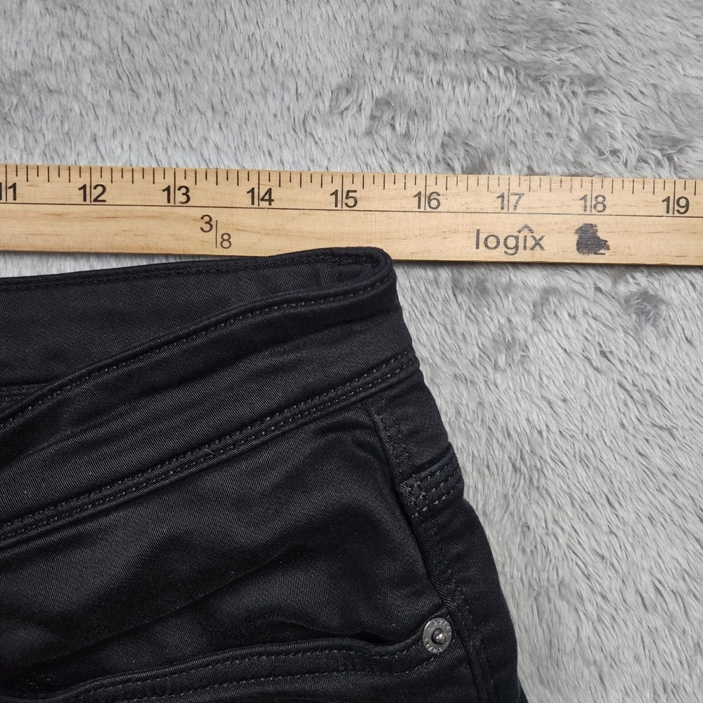 DUER Shorts Mens 33 Black Denim Chino 7" Inseam Casual Travel Summer Performance - Picture 11 of 12